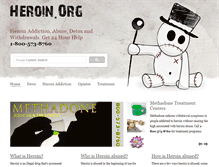 Tablet Screenshot of heroin.org