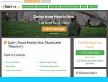 Tablet Screenshot of heroin.net